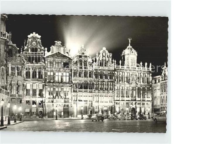 Bruxelles Bruessel Maisons des Corporations Gildehuizen