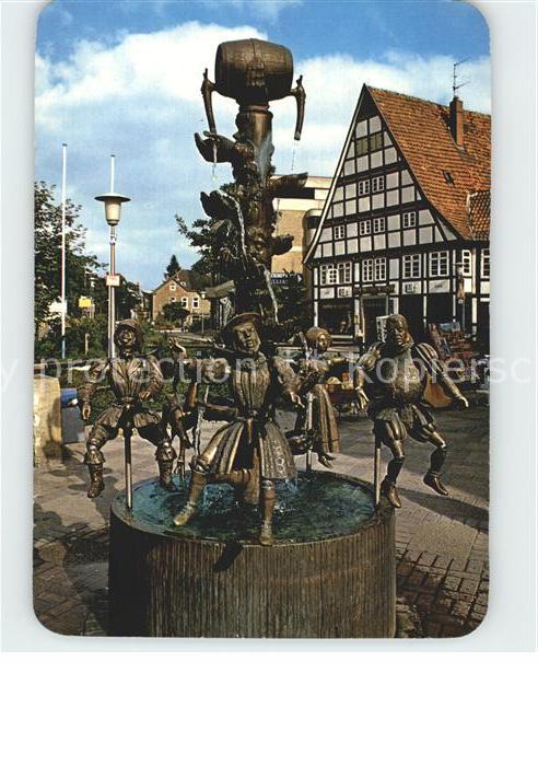 Lemgo Lippe NRW Kanzler Brunnen am Ostertor