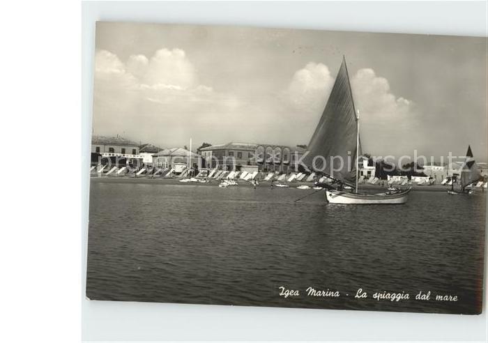 Igea Marina La spiaggia dal mare