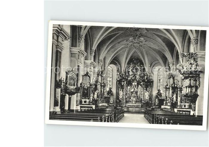 FULDA Hessen Klosterkirche Frauenberg Inneres