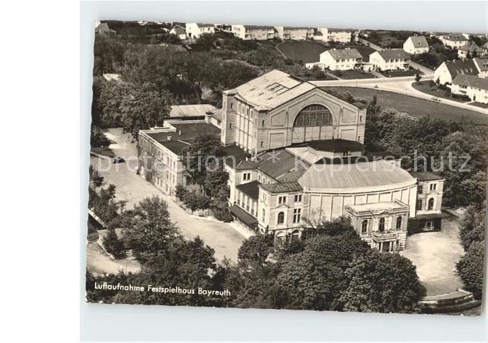Bayreuth Festspielhaus Fliegeraufnahme