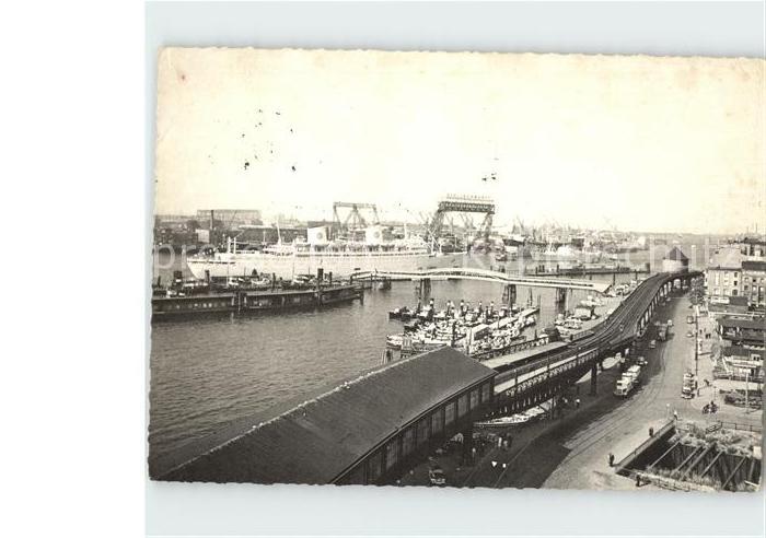 HAMBURG  CITY Vorsetzen und ueberseebruecke