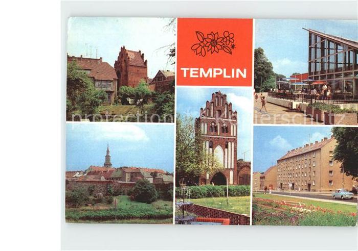 Templin Muehlentor FDGB Erholungsheim Salvador Allende Prenzlauer Tor Neubauten