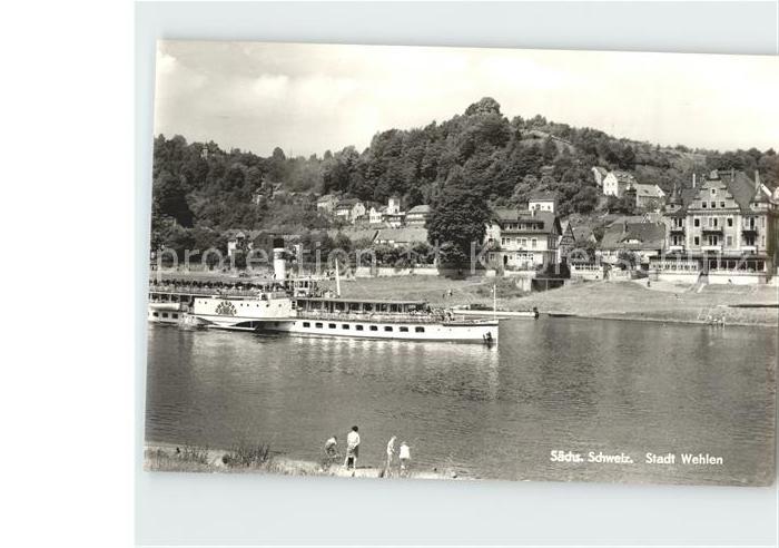 Wehlen Sachsen Elbepartie Fahrgastschiff