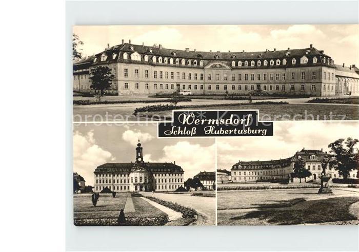 Wermsdorf Schloss Hubertusburg Teilansichten