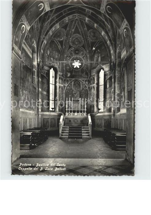 Padova Basilica del Santo Cappelle del B Luca Belludi