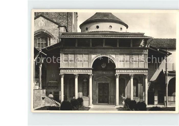 Firenze Florenz Chiostro di S Croce Capella Pazzi