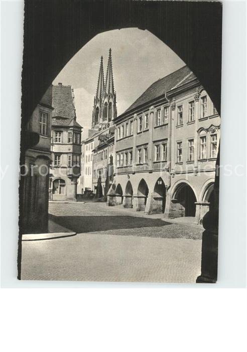 Goerlitz Sachsen Teilansicht mit Kirche
