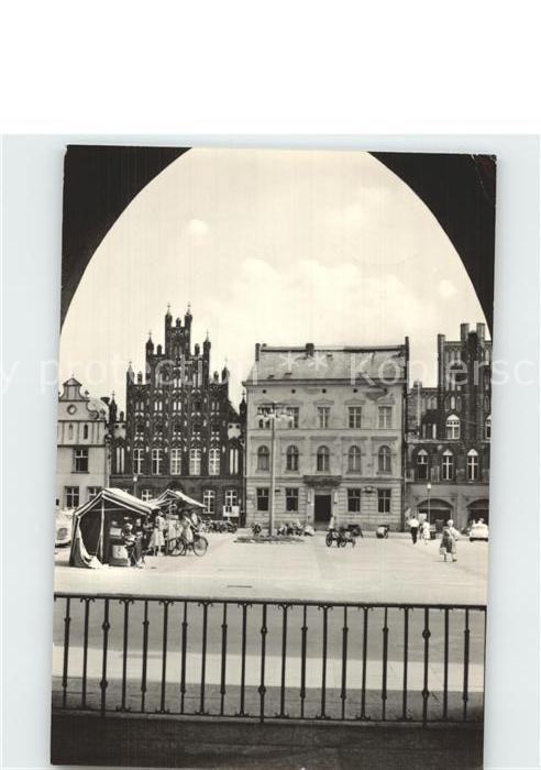 Greifswald Mecklenburg Vorpommern Marktplatz