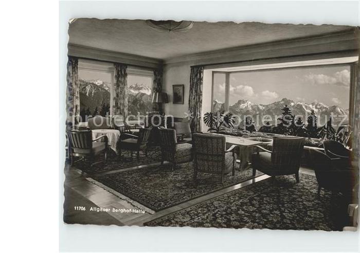 Sonthofen Oberallgaeu Allgaeuer Berghof mit Alpe Eck