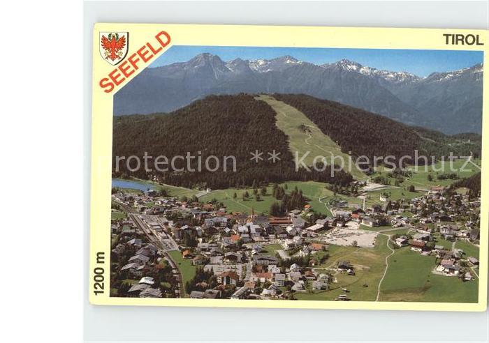 Seefeld Tirol mit Seefelder See Olympia Sport und Kongresszentrum
