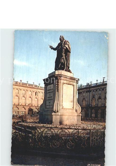 Nancy Lothringen Statue de Stanislas Leczinski