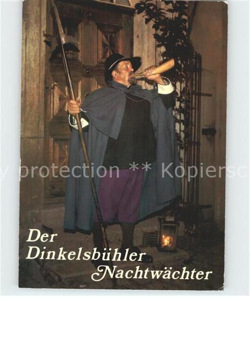 Dinkelsbuehl Der Dinkelsbuehler Nachtwaechter