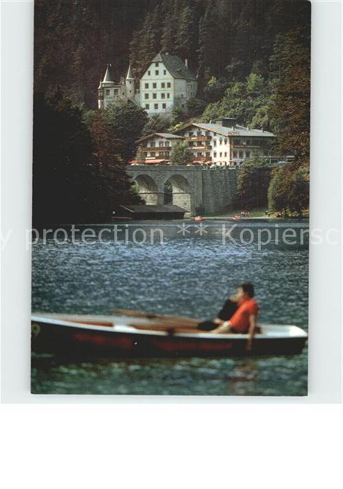 Nassereith Hotel Schloss Fernsteinsee Bootspartie