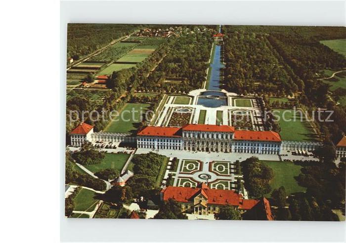 Schleissheim Oberschleissheim Neues Schloss Fliegeraufnahme