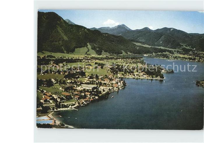 Rottach-Egern mit Egerner Buch Fliegeraufnahme