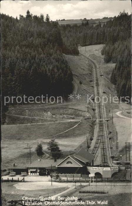 Oberweissbach Bergbahn Talstation Obstfelderschmiede