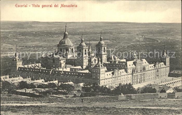 Monasterio Fliegeraufnahme Escorial