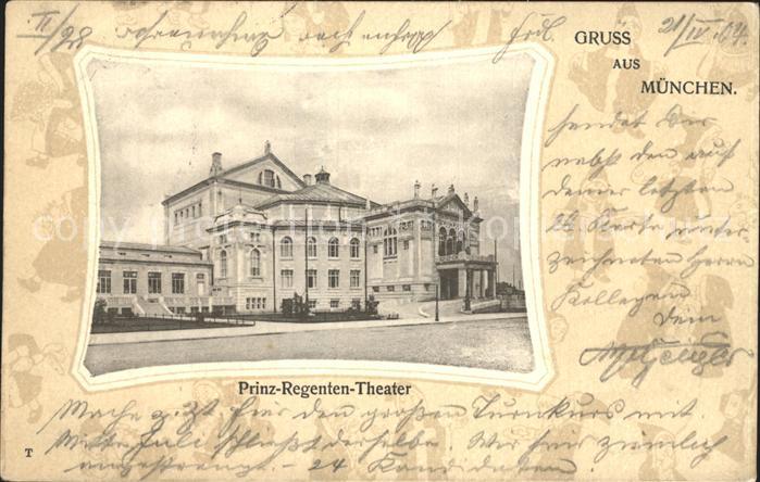 Muenchen Bayern Prinz Regenten Theater