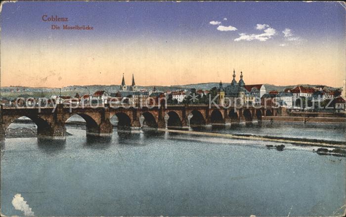 Coblenz Koblenz Moselbruecke
