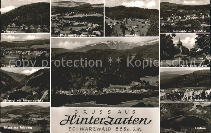 Hinterzarten Breisgau-Hochschwarzwald BW Feldberg Feldsee Adler Hochfirst