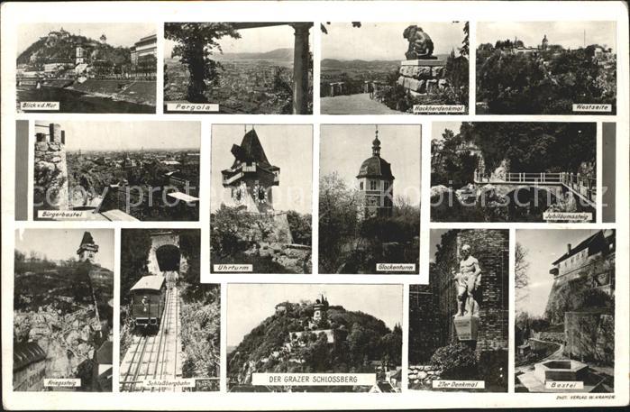 Graz Steiermark Schlossberg Uhrturm Glockenturm