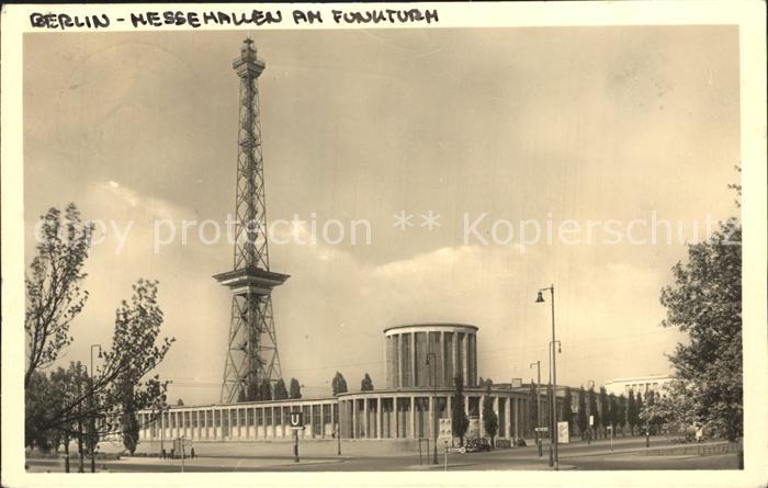 BERLIN  CITY Messehallen am Funkturm