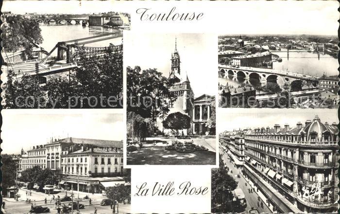Toulouse Haute-Garonne Pont St. Pierre Pont-Neuf Place Roosevelt