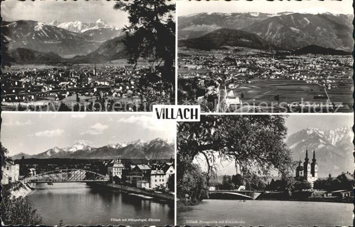Villach Kaernten Brueckenpartien
