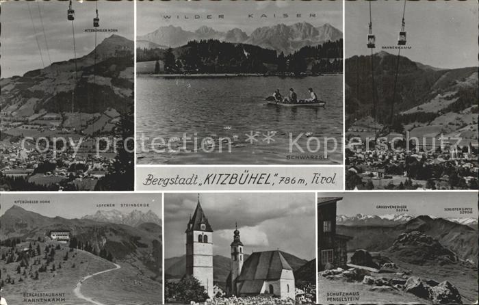 Kitzbuehel Tirol Seilbahn See Wilder Kaiser