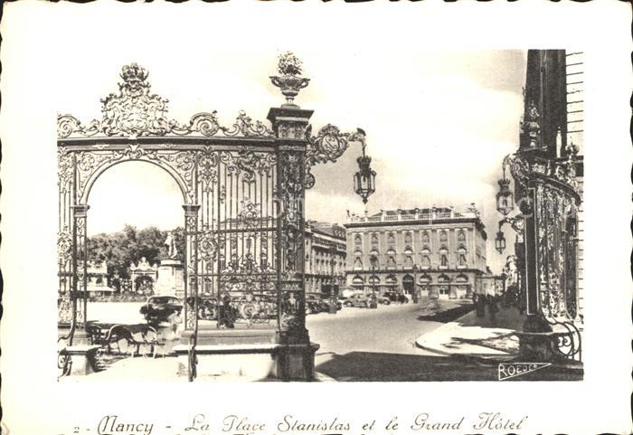 Mancy Place Stanislas et Grand Hotel