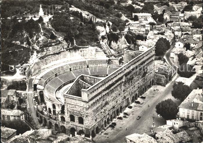Orange Vaucluse Fliegeraufnahme Theatre Antique