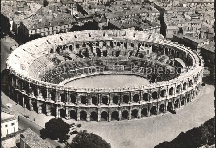 Nimes Fliegeraufnahme Arenes