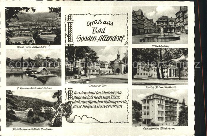 Allendorf Bad Sooden Soodener Tor Kurmittelhaus Sanatorium Kurhessen