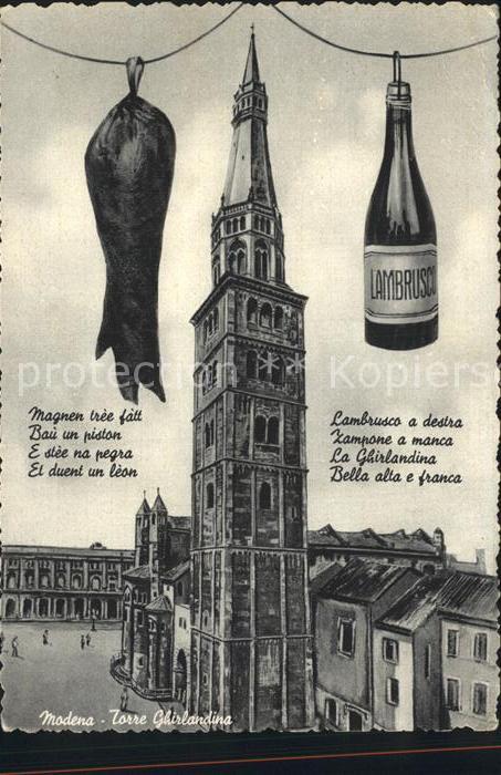 Modena Emilia-Romagna Torre Ghirlandina