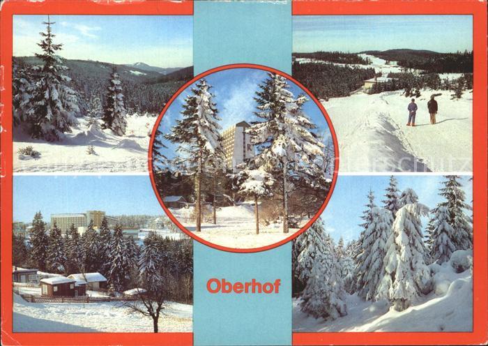 Oberhof Thueringen Skigebiet