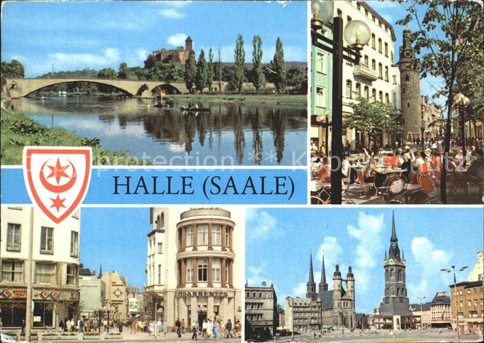 Halle Saale Burg Giebichenstein Klement-Gottwald-Strasse Hansering Markt