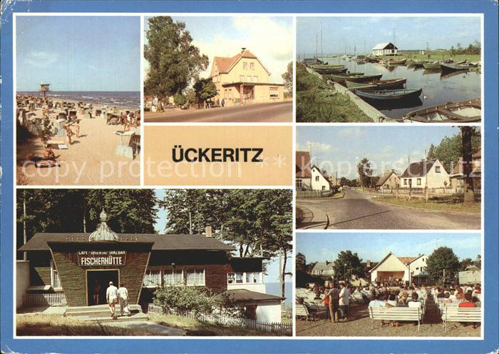 ueckeritz Usedom Strand Konzertplatz Hafen Fischerhuette