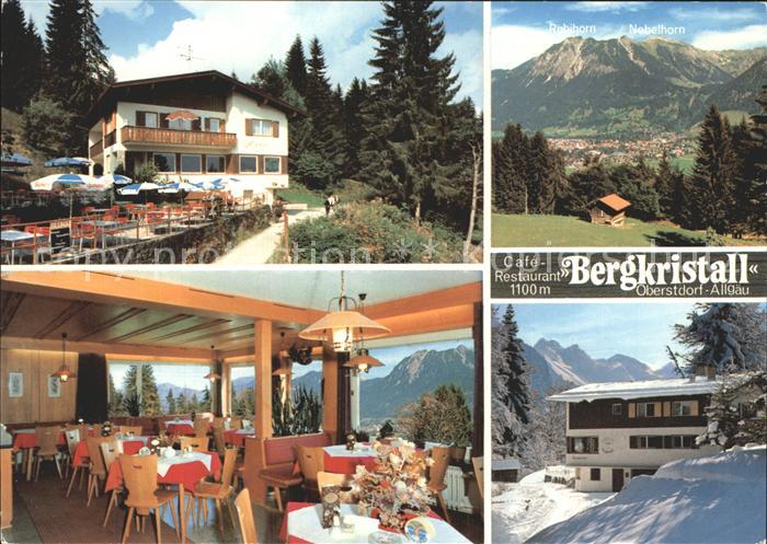 Oberstdorf Cafe Restaurant Bergkristall