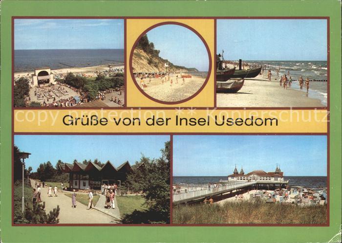 Bansin Ostseebad ueckeritz Heringsdorf Ahlbeck Seebruecke