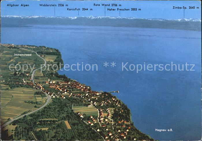 Hagnau Bodensee Fliegeraufnahme