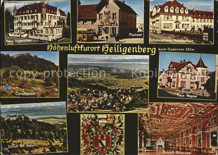 Heiligenberg Baden Krankenhaus Postamt Haus Wagner Schloss Rittersaal