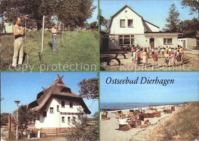 Dierhagen Ostseebad Strand Haus Kappn Brass Kinderferienlagen