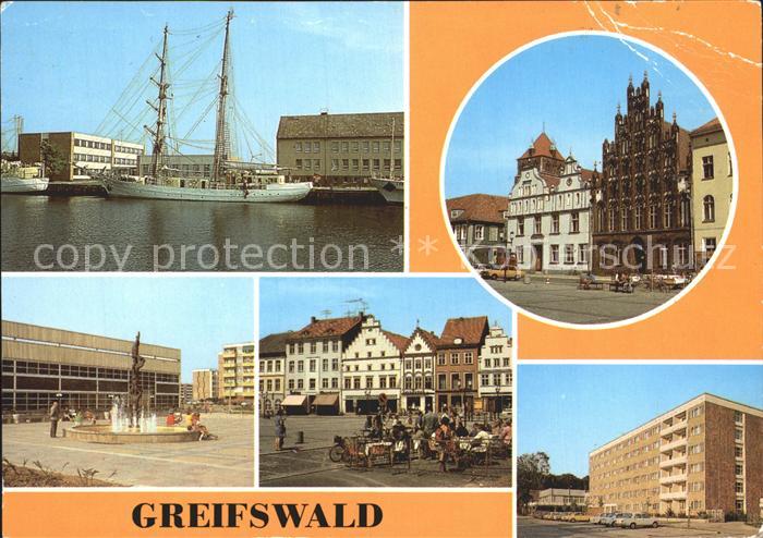 Greifswald Mecklenburg Vorpommern Platz der Freundschaft Hotel Boddenhus