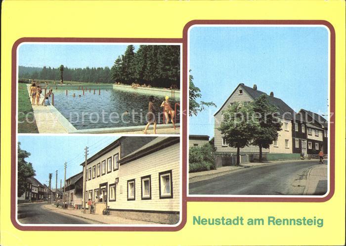 Neustadt Rennsteig Schwimmbad Erholungsheim am Kammweg