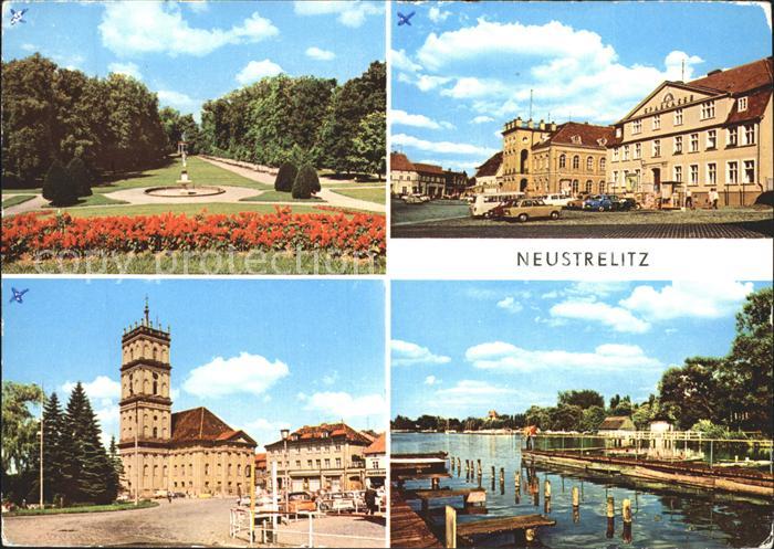 Neustrelitz Zierker See Stadthaus Rathaus Marktplatz
