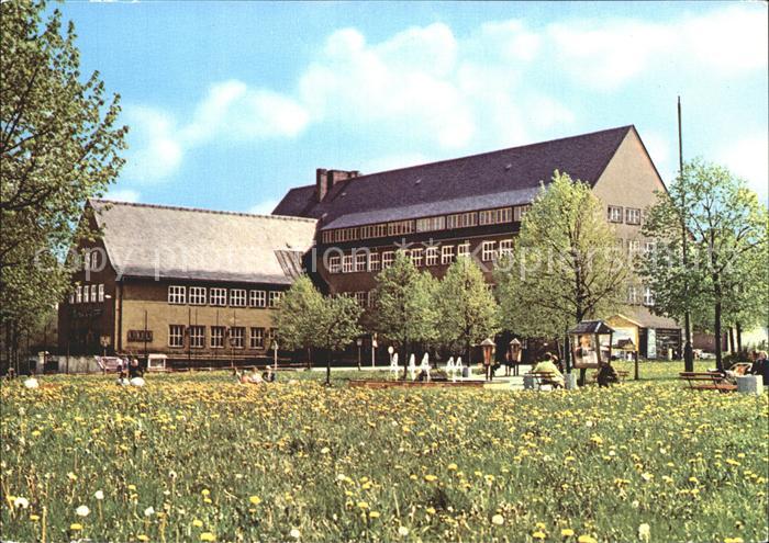 Johanngeorgenstadt Platz des Bergmanns Wismut Handel Kaufhaus