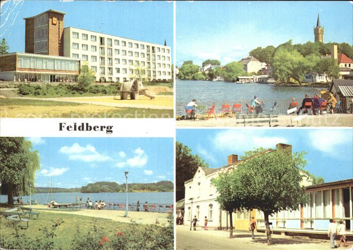 Feldberg Mecklenburg Erholungsheim Freundschaft Haussee Bettenhaus