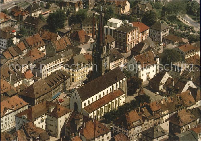 Radolfzell Bodensee Fliegeraufnahme Muenster