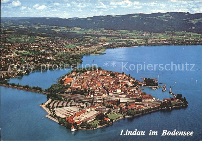 Lindau Bodensee Fliegeraufnahme